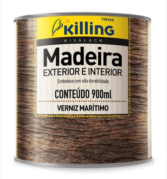 KisaçckVerniz Marítimo Brilhante Incolor - 0,9L