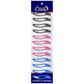 Cartela de Tic Tac MTP-01 p/ Cabelo - C/ 12 Unidades