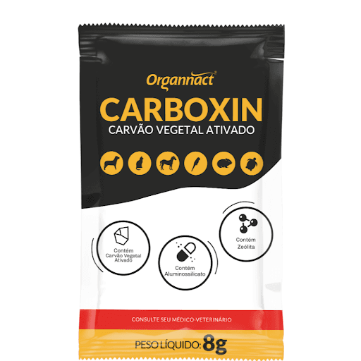 UN CARBOXIN DISPLAY (10X8G) - Suplemento mineral para animais de todas as espécies, em qualquer fase de vida.