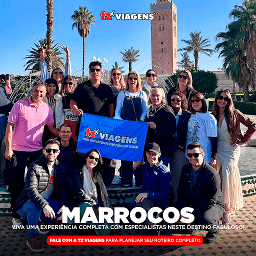 O Marrocos não precisa ser um sonho distante para você… ✨

A TZ Viagens é especialista em roteiros para o Marrocos, desenhando a jornada perfeita para quem deseja ir além dos cartões-postais.

Mais do que visitar, nossos pacotes são pensados para você viver a cultura marroquina de verdade. Nós cuidamos de cada detalhe para que sua única preocupação seja absorver a magia deste destino fascinante.

Quer saber mais? 📞 Fale com a gente e receba uma proposta personalizada!

#tzviagens @tzviagens #agenciadeviagens #turismointernacional #roteirodeviagem #marrocos