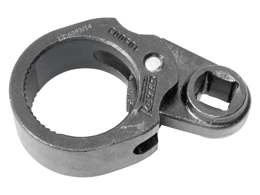 105003 Chave Para Junta Axial 35 A 42Mm Com Encaixe 1/2" - Ferramenta com encaixe de 1/2" para junta do braço axial (rótula de 35 a 42 mm) da caixa de direção de automóveis.