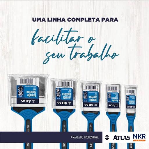 A NKR Tintas oferece uma linha completa de pincéis Atlas, desenvolvidos para facilitar o trabalho em diferentes tipos de pintura, seja em superfícies de madeira, metal, alvenaria ou paredes. Os pincéis proporcionam precisão, uniformidade e facilidade na aplicação de tintas, esmaltes e vernizes, contribuindo para resultados consistentes em projetos residenciais, comerciais e industriais. Além dos pincéis, a loja disponibiliza uma ampla variedade de produtos para pintura, incluindo tintas Suvinil, vernizes, seladores e acessórios complementares. A equipe da NKR Tintas orienta sobre aplicação, preparação de superfícies e escolha adequada de materiais, auxiliando na execução eficiente de cada projeto. Com atenção às tendências e normas do setor, a NKR Tintas busca oferecer informações atualizadas, apoiando clientes e profissionais na realização de trabalhos de pintura de forma organizada e segura, com suporte completo em todas as etapas do processo.