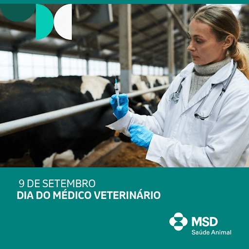 Dia do Médico Veterinário - No Dia do Médico-Veterinário, homenageamos os profissionais que, com dedicação e conhecimento, são protagonistas no desenvolvimento da pecuária brasileira. Seu trabalho vai muito além do cuidado individual: envolve garantir rebanhos saudáveis, bem-estar animal, produção sustentável e alimentos seguros para milhões de pessoas. Na lida diária, unem ciência, tecnologia e sensibilidade, apoiando produtores e transformando desafios em soluções que fazem a diferença no campo. Cada orientação, cada diagnóstico e cada decisão refletem o compromisso de fortalecer a pecuária e gerar impacto positivo para toda a cadeia produtiva. Aos médicos veterinários nossa admiração e respeito!

MSD Saúde Animal.