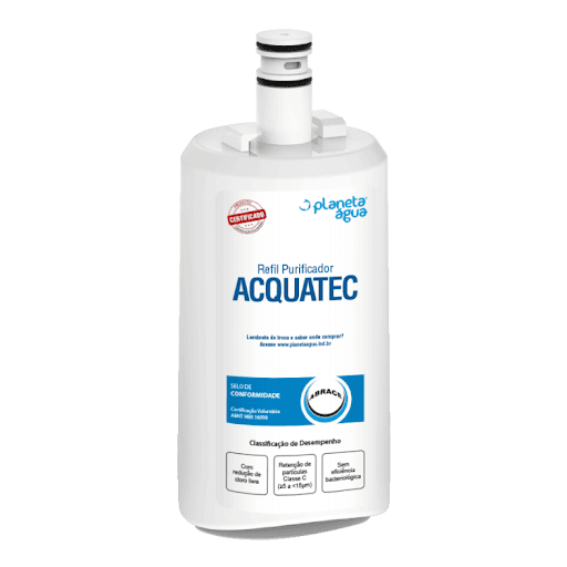 Refil Planeta Água Aquatec, compatível com purificador Esmaltec Puragua Acqua 7, 1076A - Uma das formas de filtrar e ter água pura é com o refil de carvão ativado, ajuda a remover o cloro da água, eliminando o cheiro e gosto do cloro, deixando-a saudável e agradável para o paladar. Para filtrar a água é utilizado camadas de polipropileno que fazem a remoção de sujeiras, os purificadores de água fazem essas funções de forma eficaz e prática, assim você vai beber água de qualidade.




*As marcas citadas são propriedades de seus respectivos fabricantes e aparecem apenas para demonstrar a compatibilidade deste produto.