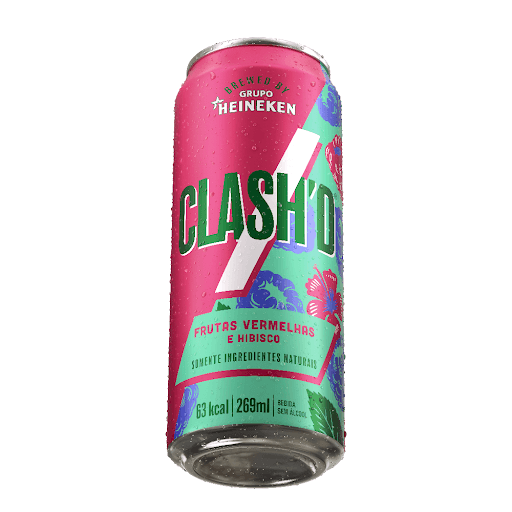 Refr Clash'd Frutas Vermelhas 269ml - hnk - Alma da natureza com espírito da cidade! Com ingredientes 100% naturais e 100% brewed, Clash’D é um refri com ingredientes naturais e brewed. O que isso quer dizer? Que Clash’D passa por um processo artesanal que eleva o sabor. Clash’D é diferente de tudo que você já provou, é o 1º refrigerante a base de malte. Muito mais intensidade de sabor e aromas.
O sabor vai te surpreeender!