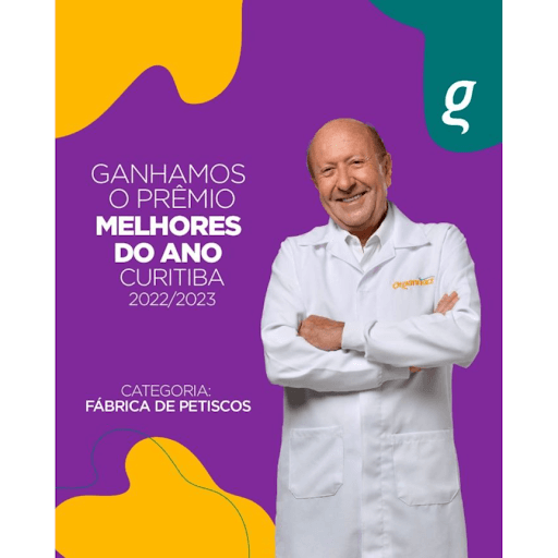 produto post institucional - cwb - Conquistamos, no voto popular, o prêmio “MELHORES DO ANO CURITIBA” e dedicamos essa vitória a vocês pais e mães de pet que acreditam no nosso

propósito enquanto empresa, que tem como ingrediente principal O CARINHO.

ORGANNACT MELHOR FÁBRICA DE PETISCO PET 2022/2023 🤩


Nossas Linhas brilharam, Dog Sticks, assim como Be Nature Biscoitos e a recém chegada Cat Snacks 😍

Muito obrigado! 🐶🐱💛