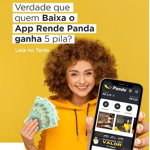 Isso mesmo, a resposta é SIM! ✅🎉 - Só de baixar, você já ganha 5 reais em cashback pra usar na Rede Panda! 💰🐼

 

E ainda tem promos e condições especiais exclusivas do App! 📲🔥

 

Não perca tempo! Quer ganhar? Baixa o #AppRedePanda agora! ⏳