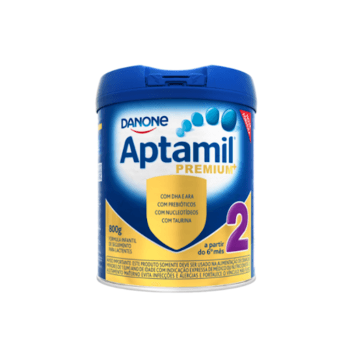 Aptamil 2 - 800G  - Danone - Aptamil Premium 2 É Uma Fórmula Infantil De Seguimento. Contém Proteínas Lácteas, Vitaminas E Minerais, Além De Prebióticos, Que Contribuem Para O Bom Funcionamento Do Intestino Do Bebê.Foi Especialmente Formulado Para Contribuir Com O Desenvolvimento E Crescimento Da Criança, Devido Aos Ingredientes Específicos De Sua Fórmula. Contém Lactose, Não Contém Glúten