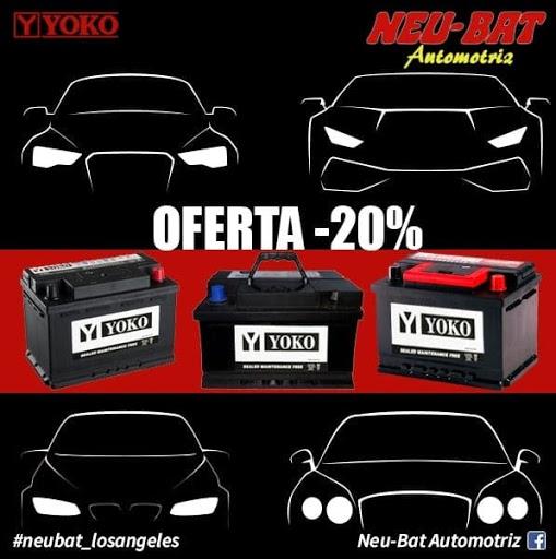 Aprovecha este increible descuento, durante todo el mes de abril podrás obtener tus baterías Yoko con un 20% de descuento!!!! Paga hasta en 4 cuotas sin interés.