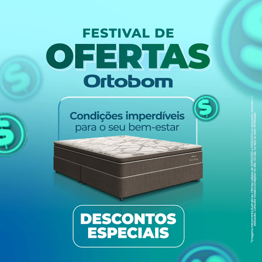 Ofertas Ortobom - 🟢 Festival de Ofertas Ortobom

Bons ventos trazem descontos imperdíveis!

Só neste mês: Festival de Ofertas Ortobom com descontos de até 57% OFF!

Visite nossa loja e aproveite