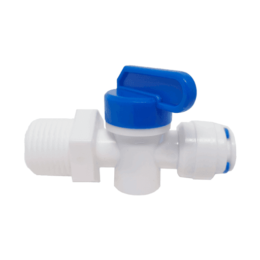 Registro Mangueira, Válvula de Fechamento Rosca 1/2" para tubo 1/4" Planeta Água CN037 - Rosca externa, rosca de 1/2" para mangueira de 1/4"