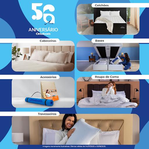 O Aniversário Ortobom continua com até 50% OFF! 🤩


Não fique de fora, aproveite todos os descontos apenas neste mês de Julho.


Colchões, Cabeceiras, Bases, Travesseiros, Roupa de cama e muito mais!

Visite nossa loja hoje e aproveite as melhores oportunidades para renovar o seu conforto.

Estamos esperando você!