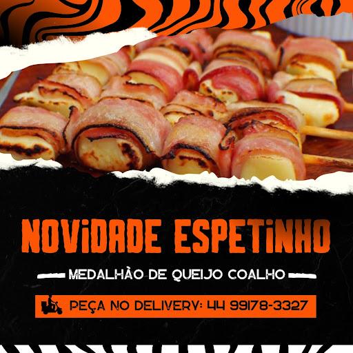 Chegou aqui no Mispex Espetinhos essa novidade incrível Medalhão de queijo coalho e uma delícia 