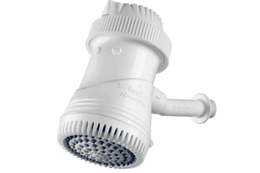 NOVA DUCHA PREMIUM 220V/5500W - Maior durabilidade, isolador elétrico, facilidade na troca de resistência, espalhador em borracha e 02 anos de garantia.