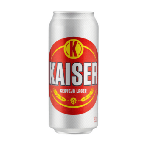 Cerveja Kaiser Lata 473ml - Cerveja Kaiser Lata 473ml Aprecie com moderação. Venda e consumo proibidos para menores de 18 anos.