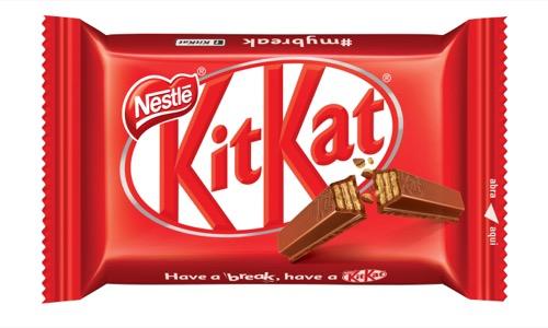Chocolate KITKAT 4 Fingers ao Leite 41,5g - Nestlé - Chocolate KITKAT 4 Fingers ao Leite 41,5g - Nestlé