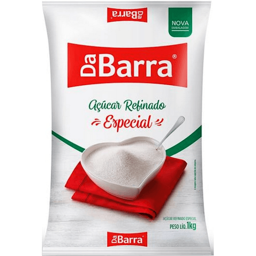 Açúcar refinado da barra -