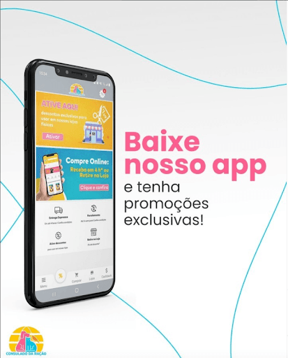 Não perca tempo! Baixe agora o app do Consulado da Ração e tenha acesso a promoções exclusivas, descontos especiais e novidades em primeira mão. 🐶🐱

Aproveite o melhor para seu pet com praticidade e economia! 📲❤

https://www.consuladoracao.com.br/