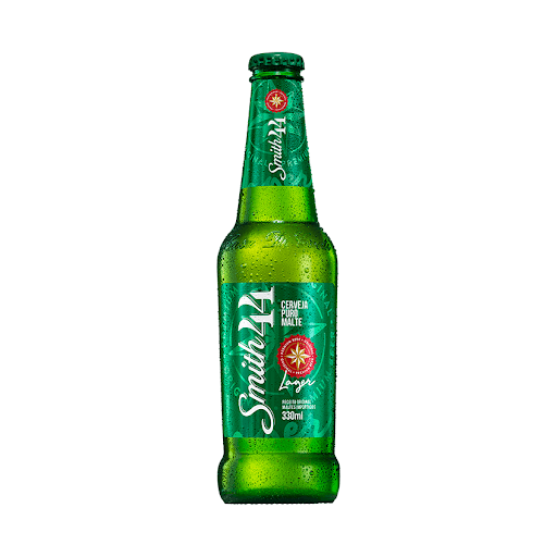 Cerveja Smith44 330ml - Casa Di Conti - Smith44. Ouse ser incrível. Ouse ser você. #JustBeYou. 

A Casa Di Conti oferece a Smith 44, uma puro malte lager premium com características únicas, corpo médio e o amargor mais intenso. 

[Conteúdo 18+. Beba com moderação]