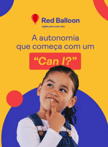 Na Red Balloon, cada frase dita em inglês carrega muito mais do que vocabulário.

Ela revela autonomia, coragem e pensamento em movimento.

A gente acredita no poder de uma pergunta simples, como “Can I …?”.

Porque é assim que a voz de uma criança começa a ocupar o mundo.

🎈 Aqui, aprender inglês é também aprender a ser.
#RedBalloon #InglêsParaCrianças #BalloonWay #AprenderComAfeto #AutonomiaInfantil