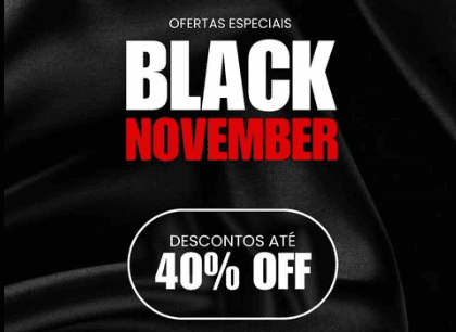 Chegou a Black November 2025 na Casa Aguiar!🖤

Durante todo o mês, você pode renovar seu ambiente com descontos imperdíveis de até 40% OFF🤩

Aproveite para dar uma nova cara ao seu lar com elegância e economia. Vai deixar essa oportunidade passar?