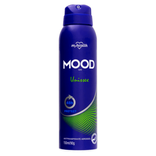 Desodorante Aerosol Mood Care Unissex 48H 150Ml -