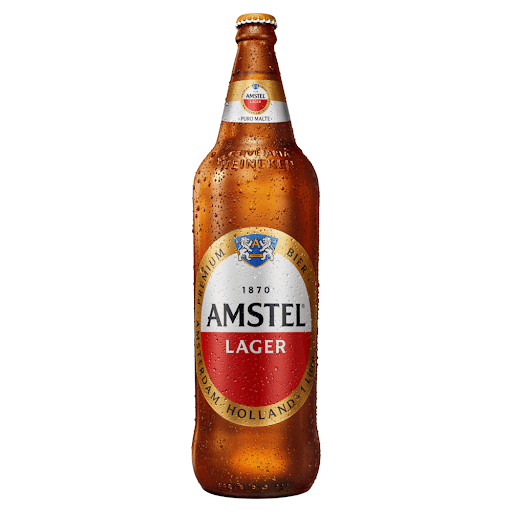 Cerveja Amstel Garrafa 1 litro - Amstel é uma cerveja lager puro malte apreciada em mais de 110 países.


Com receita europeia, ingredientes naturais e sem aditivos, levamos mais do que uma cerveja puro malte: levamos o espírito de Amsterdam para o mundo.


Seja em casa ou no bar, a Amstel em garrafa é a cerveja puro malte boa para compartilhar com os amigos.


A cor dourada e o sabor característico levemente amargo da Amstel vai destacar o espírito livre da marca e de Amsterdã no seu dia a dia.