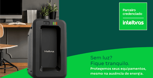 Nobreaks - Caiu a luz? Fique tranquilo. Com as soluções de energia Intelbras você mantém seus equipamentos protegidos mesmo durante imprevistos. Com nossos nobreaks, tudo fica protegido e funcionando: a energia do seu PC, televisão, sistema de controle de acesso e muito mais.  É mais tranquilidade, autonomia para você!