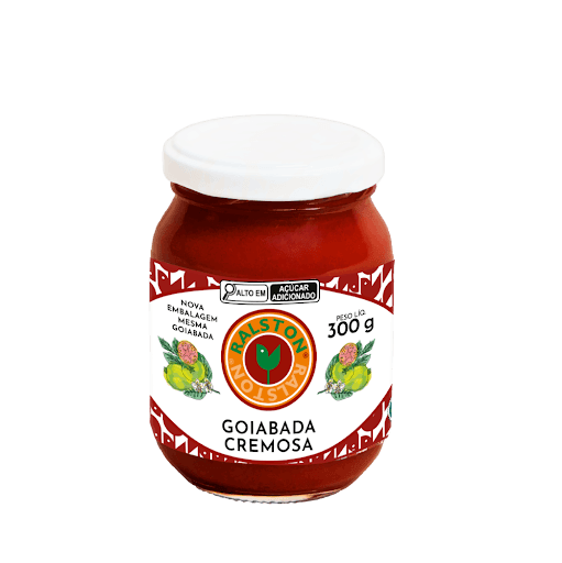 Goiabada Cremosa 300g - Ralston - * ≈70% de Fruta na Receita . Não Contém Glúten . Kosher . Halal . Sem Conservantes . Sem Alergênicos *
Essa é a Goiabada Cremosa Ralston: nossa releitura da goiabada caseira tradicional. Produzida com goiabas do nosso pomar e de produtores homologados, colhidas e selecionadas manualmente. Adoça a vida. Ingredientes: Polpa de goiaba, açúcar e acidulante ácido cítrico. NÃO CONTÉM GLÚTEN.