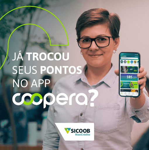 Com o Coopera, você pode trocar seus pontos por uma variedade de produtos dentro do site ou app. Tem eletrodoméstico, perfumaria, higiene, eletrônicos, ferramentas, móveis e muito mais 😎

Além disso, você também pode trocar os pontos por aporte na previdência ou até mesmo por crédito na fatura do cartão 💳