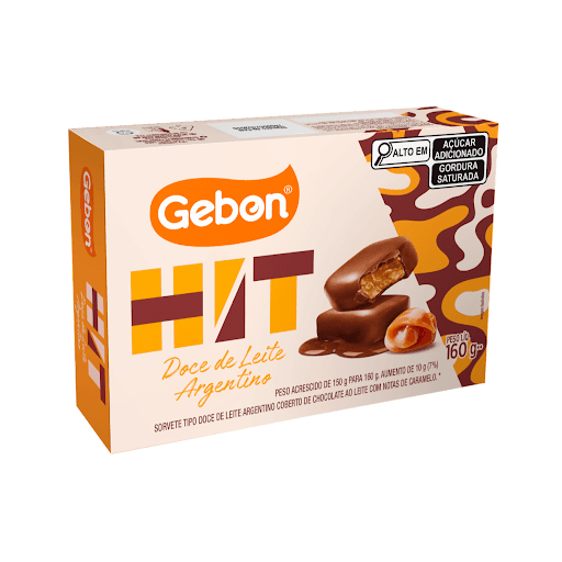 SNACK-HIT DOCE DE LEITE ARGENTINO - O gelato mais amado do Paraná chega em mini bombons cobertos com chocolate ao leite e um gelato delicioso de doce de leite argentino, perfeitos para saborear e compartilhar.
ALÉRGICOS: CONTÉM LEITE E DERIVADOS E DERIVADOS DE SOJA. PODE CONTER AMÊNDOAS, AMENDOIM, AVELÃS, CASTANHA-DE-CAJU, CASTANHA-DO-BRASIL, MACADÂMIA, NOZES E PISTACHES. CONTÉM LACTOSE. NÃO CONTÉM GLÚTEN.