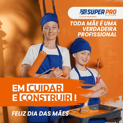 Dia das Mães - Toda mãe é uma profissional quando o assunto é amor e dedicação!🧡💙
Neste dia especial, escolha um presente que combina com ela.

Siga nossas redes sociais e fique por dentro das nossas novidades!

Conheça nosso site: www.superproatacado.com.br
Precisa de ajuda, chama no WhatsApp (41) 3405-2800.

É Pro. Vem pra Super Pro. A loja do profissional!👷‍♂️👩‍🏭👨‍🌾

#SuperProAtacado #DiaDasMães #ÉPro #Vemprasuperpro #Alojadoprofissional