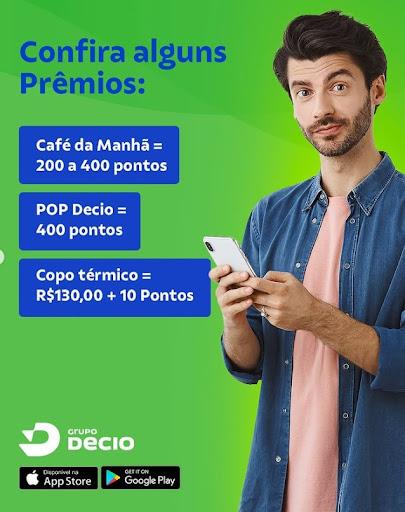 Você já conhece o App Parceiro Decio?📱
Aplicativo de fidelidade válido para todas as Estações de Serviços do Grupo Decio.
Nele você encontra nossas promoções, troca seus pontos por diversos prêmios e fica sempre por dentro das novidades.
O App Parceiro Decio está disponível tanto para Android quanto IOS, baixe agora e aproveite!

Grupo Decio, cada detalhe abastece. 💙💚

#grupodecio #appparceirodecio #parceirodecio #vemprodecio #trocadepontos