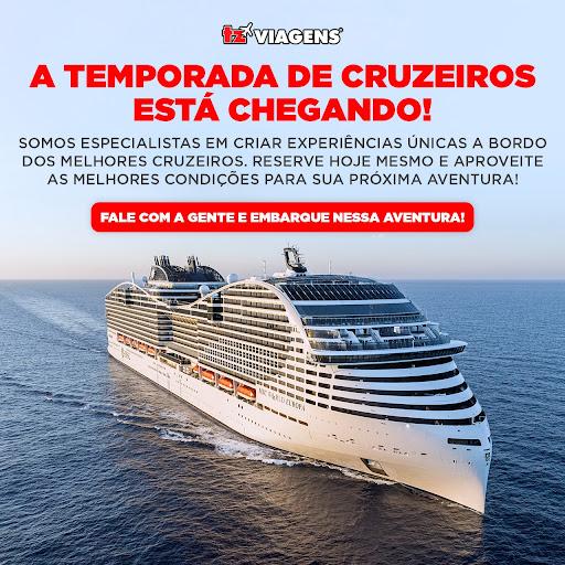 A temporada de cruzeiros está chegando… e as melhores cabines e os maiores destinos não esperam! 🛳️

Reservar agora é a chave para viver as melhores experiências, com os melhores preços e itinerários mais desejados.

📲 Consulte datas e cruzeiros disponíveis com nossa equipe.

#tzviagens @tzviagens #agenciadeviagens #turismointernacional #cruzeiros #temporadadecruzeiros #vidaabordo