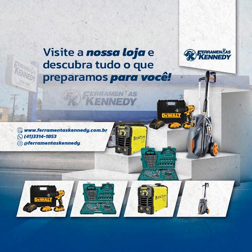 Se você é de Curitiba, Pinhais e Colombo, a Ferramentas Kennedy da CIC tem tudo o que você precisa, em máquinas elétricas potentes às ferramentas manuais resistentes, tudo com as melhores marcas do mercado! 
Aqui tem Bosch, Makita, DeWalt, Stanley, Tramontina e Motomil em promoção imperdível.
Venha até a unidade CIC e descubra como trabalhar com mais performance!
