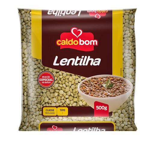 Lentilha 500g - Caldo Bom - ALÉRGICOS: PODE CONTER TRIGO, SOJA E AMENDOIM.
CONTÉM GLÚTEN.