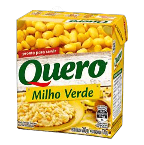 Milho Verde Em Conserva Quero Caixa 170g - Sabor inigualável e cozimento na medida certa são os segredos do Milho Quero. Nada de encontrar grãos duros ou moles demais na hora de preparar sua receita.
O Milho Verde em Conserva Quero Caixa 170g é prático e ideal para receitas em pequenas quantidades. Basta abrir a embalagem e começar o preparo!