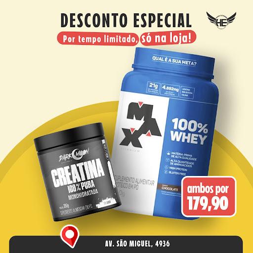 Mais força, mais recuperação, mais resultado!
🔥 Combo Whey Max + Creatina Darkmoon
R$179,90 na loja física da Hard São Miguel
📍 Av. São Miguel, 4936
⏳ Válido por tempo limitado!