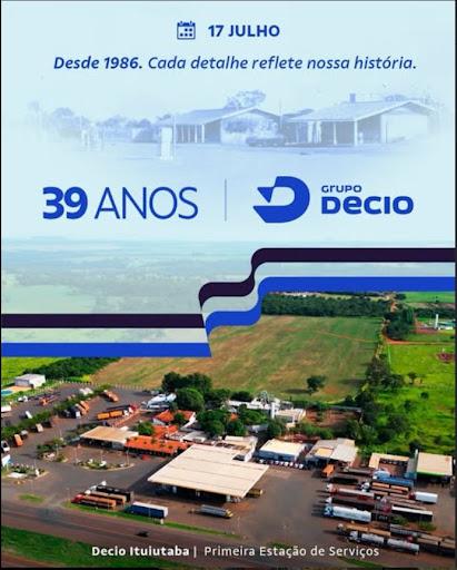 39 anos abastecendo histórias!⛽️🎉

No dia 17 de julho de 1986, com a inauguração do Decio Iutuiutaba, nasceu o Grupo Decio! Um sonho que começou às margens da BR-365 e se estende por inúmeras rodovias e cidades do Brasil.

Celebramos hoje não só mais um ano de história, mas também uma jornada movida por propósito, acolhimento e energia!

Muito obrigado a todos que de alguma forma fazem parte dessa linda história, que está só começando!

Grupo Decio, cada detalhe abastece! 💙