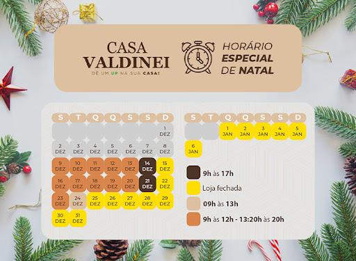 Horário especial de Natal e Fim de Ano