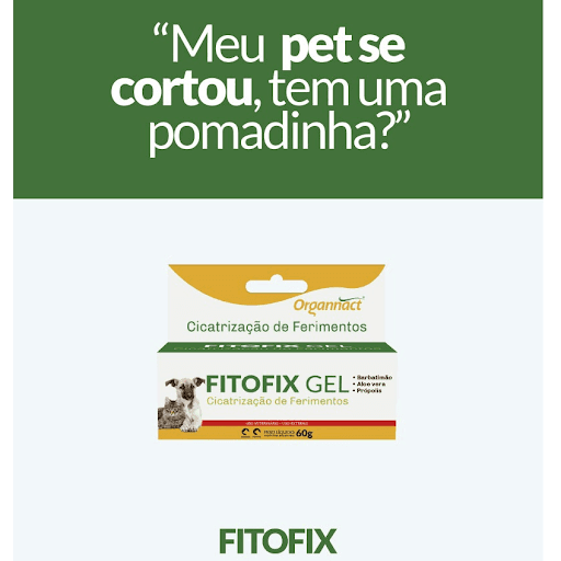 Fitofix Gel 60G - Organnact - FITOFIX GEL é composto por uma combinação de plantas que promovem rápida cicatrização e regeneração dos tecidos, em cortes e ferimentos de qualquer natureza.

Especialmente indicado para feridas com extensa proliferação de tecido de granulação (“carne esponjosa”). Contém componente antisséptico que previne infecções nos casos de ferimentos muito contaminados