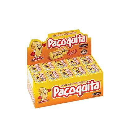 Paçoquita  Retangular Embalada 1Kg - Santa Helena - Paçoquita Santa Helena Retangular Embalada 1Kg