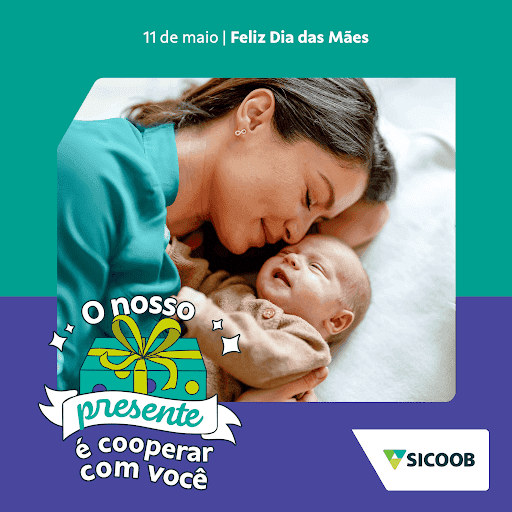 Ser mãe é mais que uma escolha. É entrega, amor e o desafio de equilibrar tantas responsabilidades. E o Sicoob está ao seu lado, com soluções financeiras que te ajudam a planejar, realizar e garantir um presente e um futuro mais prósperos.

Porque cooperar com você também faz parte do nosso propósito.