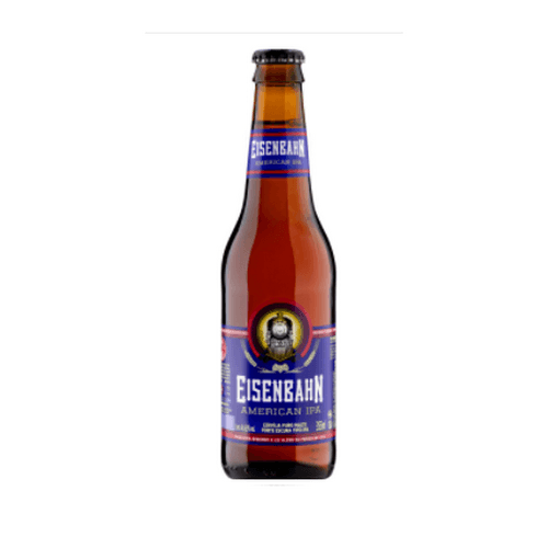 Cerveja Eisenbahn American Ipa Long Neck 355ml - Cerveja Eisenbahn American Ipa Long Neck 355ml Aprecie com moderação. Venda e consumo proibidos para menores de 18 anos.
