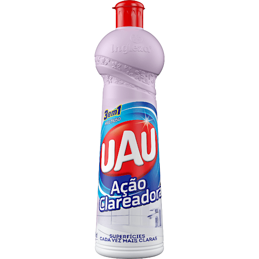 Multiuso Tech Ação Clareadora- UAU - 500ml - Superficies cada vez mais claras.