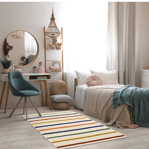 VIBE COLOR 03|33 Tapete para Lateral de cama, entrada, corredor  - Tapetes São Carlos - A coleção VIBE recebe Acabamento em debrum, é lavável, 90% algodão pós consumo e 10% fios Polipropileno - Roselan Fiber resistentes, Faz em tamanhos redondos, Faz em formatos organicos."Os desenhos da coleção transportam a ENERGIA POSITIVA DE TODA UMA GERAÇÃO. ALEGRIA hoje não é mais um privilégio dos mais jovens e sim uma atitude, um LIFE﻿STYLE ABRAÇANDO A VIDA. Coleção com linguagem jovem, muito além de um simples tapete infanto-juvenil",  Medidas Disponíveis 1.00X1.50, 1.45 RED, 1.50X2.00, 2.00X2.50,