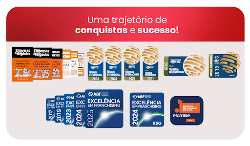 Referência nacional e internacional! A Sóbrancelhas é uma das franquias mais premiadas do Brasil, reconhecida internacionalmente por oferecer serviços de alta qualidade e resultados incríveis para você se sentir ainda mais confiante.