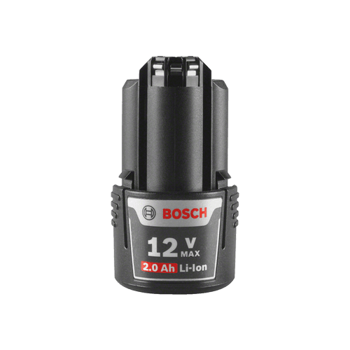 Bateria de Íons de Lítio Bosch GBA 12V 2,0Ah - A Bateria de Íons de Lítio Bosch GBA 12V com autonomia de 2,0Ah é a única da categoria com autonomia de 2,0 Ah garantindo maior produtividade para aplicações que exigem maior






corrente e maior tempo de uso. Além disso, é 100% compatível com todas as Ferramentas e Carregadores Bosch 12V.