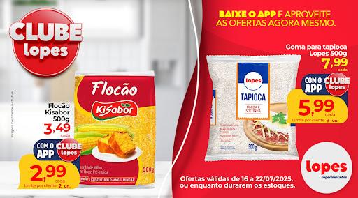 Descontos Exclusivos para clientes APP Clube Lopes
