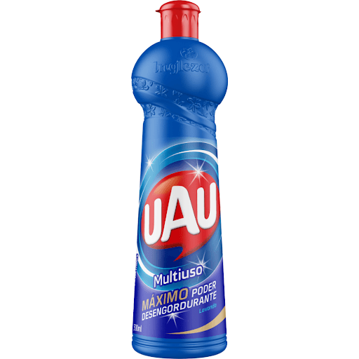 Multiuso Lavanda UAU - 500 ml - Máximo poder de limpeza. 100% eficiente na limpeza. Dermatologicamente testado.
